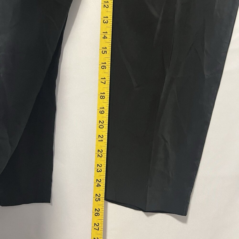 Anthropologie Women’s Pants Small Size Black Elastic Waist Pockets High Rise - Picture 7 of 12